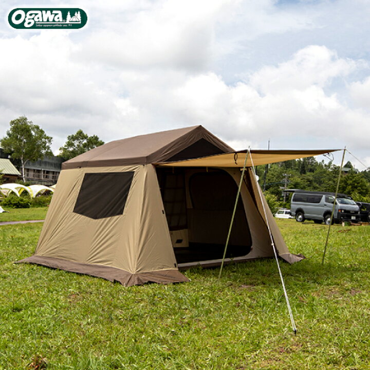 楽天市場】送料無料 ogawa オーナーロッジ タイプ52R テント 5人用  