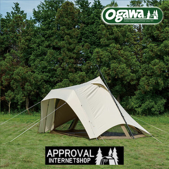楽天市場】特価品 ogawa 2746 ピレウス ベル テント 5人 サーカス 
