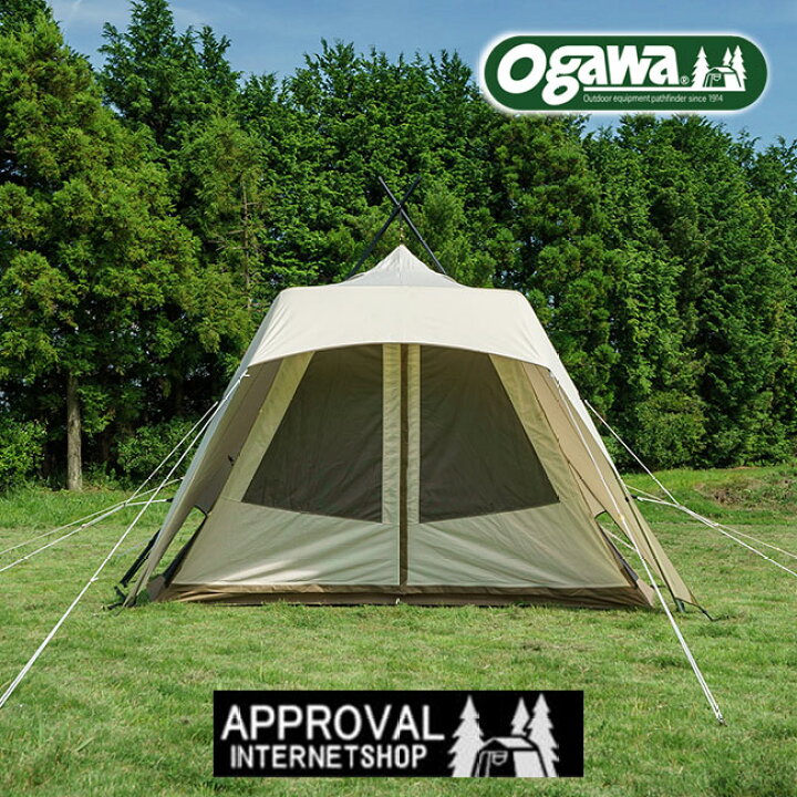 楽天市場】特価品 ogawa 2746 ピレウス ベル テント 5人 サーカス 