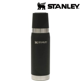 STANLEY/スタンレー 10-02660-054 マスター真空ボトル 0.75L マットブラック 水筒 保冷 保温 魔法瓶 保冷 コップ付き ステンレス 大容量 マグボトル キャンプ インドア アウトドア おしゃれ かわいい かっこいい 車中泊 バイク好き ギフト