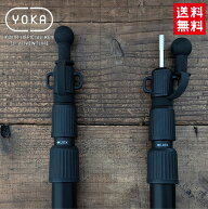 YOKA(ヨカ) タープポール2本 テント ポール マットブラック YOKA TIPI TYPE2 / YOKA CABIN用 コンパクト…