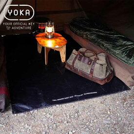 YOKA(ヨカ) YOKA CABIN グランドシート・ハーフ ターポリン ハトメつき テントアクセサリー キャンプアウトドア 収納袋付き バイク好き ギフト