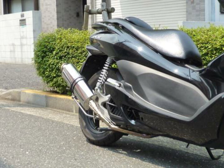 ホンダ PCX125 JF28 セミアップ ステンレスマフラー楽天市場】【3ヶ月 
