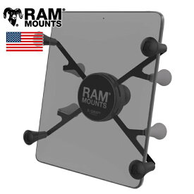 RAM MOUNTS ラムマウント Xグリップ iPad mini用 アイパッドミニ テザー付 RAM-HOL-UN8BU 車載 オプション アクセサリー あす楽対応