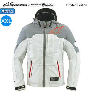 �������� ���t&���[�h R3302626 alpinestars × ROUGH&ROAD �N���[�p�[�J �G�A Asia GRAY/SILVER XXL�T�C�Y �t�� ���C�f�B���O �W���P�b�g �E�G�A �o�C�N�p moto ���C�W���P �c�[�����O �A�E�^�[