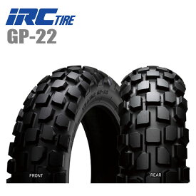 IRC タイヤ GP-22 100/90-12 59J TL ブロード50/90 NSR50 TZM50R 329551 フロント/リア用 オールラウンドタイヤ バイク好き ギフト