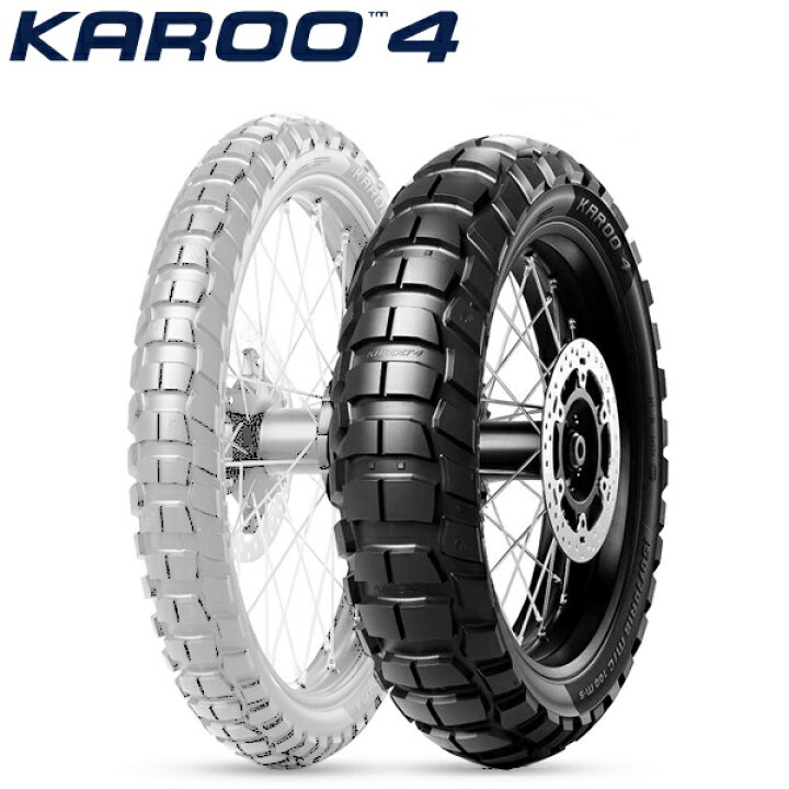 楽天市場】METZELER/メッツラー KAROO4 R 140/80-18 70S M+S TL タイヤ 