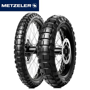 OZbg METZELER/bc[ KAROO4: F 110/80R19 59T & R 150/70R17 69T M+S TL ^C  moto oCN ʋ c[O Ahx`[ It[h^C oCND Mtg
