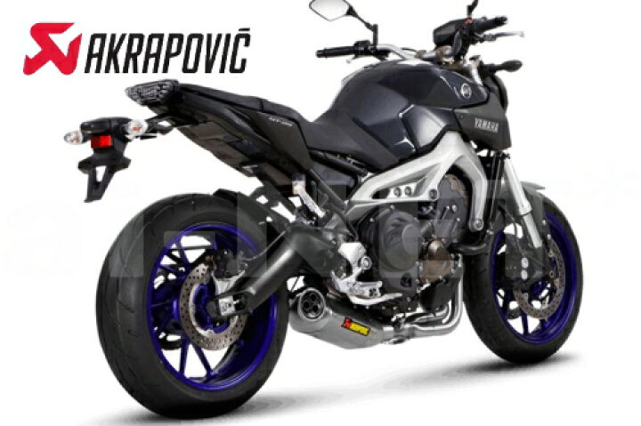 楽天市場】マフラー 送料無料 AKRAPOVIC/アクラポヴィッチ MT-09 