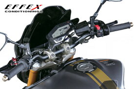 【送料無料】【EFFEX[エフェックス]】 MT-09 EZ-FITプラス テーパー ブラック/シルバー (PBTF349K)(PBTF349S) ハンドル ハンドルバー バイク好き ギフト 楽天お買い物マラソン 開催