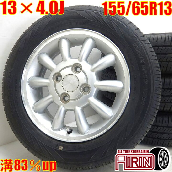 楽天市場】【ポイント5倍!!マラソン限定！】中古 155/65R13 タイヤ 