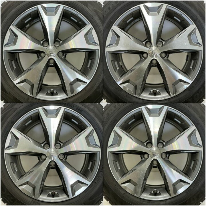 楽天市場】【ﾏﾗｿﾝ限定 ﾎﾟｲﾝﾄ10倍】中古 225/60R17 タイヤホイール 4本 