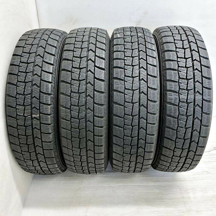 楽天市場】中古 155/65R13 タイヤホイール 4本セットDUNLOP WINTER 