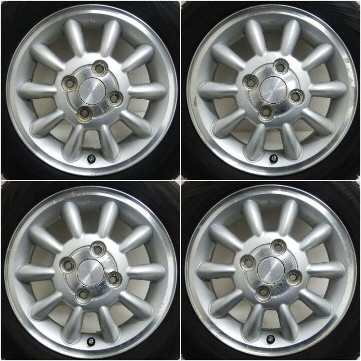 楽天市場】中古 155/65R13 タイヤホイール 4本セットAUTOBACS Maxran 