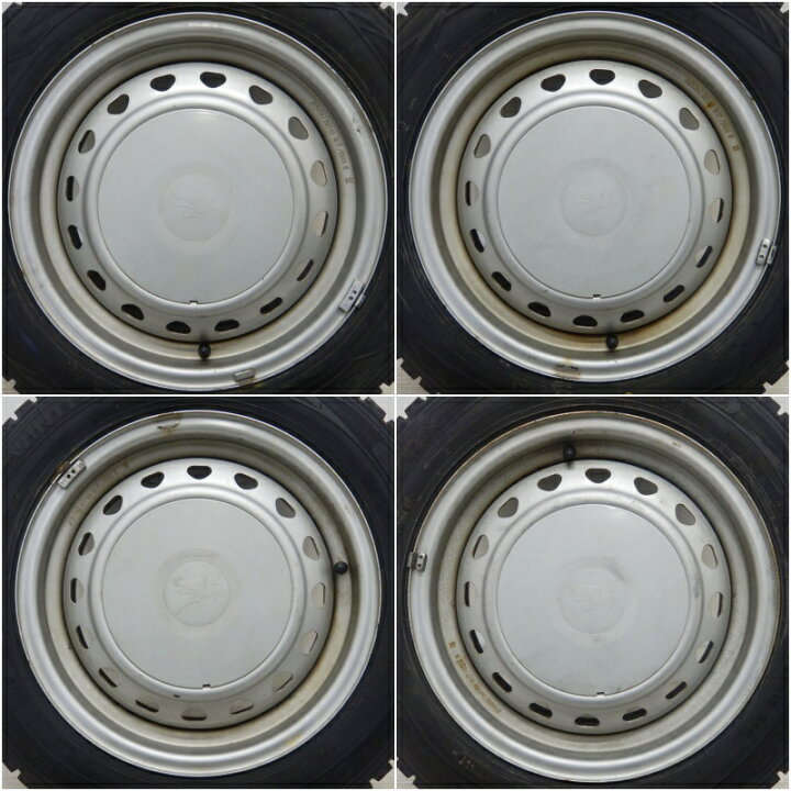 楽天市場】【ﾏﾗｿﾝ限定 ﾎﾟｲﾝﾄ10倍】中古 175/65R15 タイヤホイール 4本 