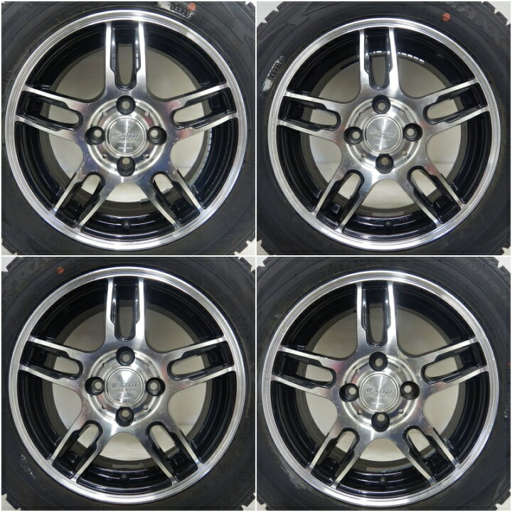 楽天市場】中古 165/70R14 タイヤホイール 4本セットDUNLOP WINTER 