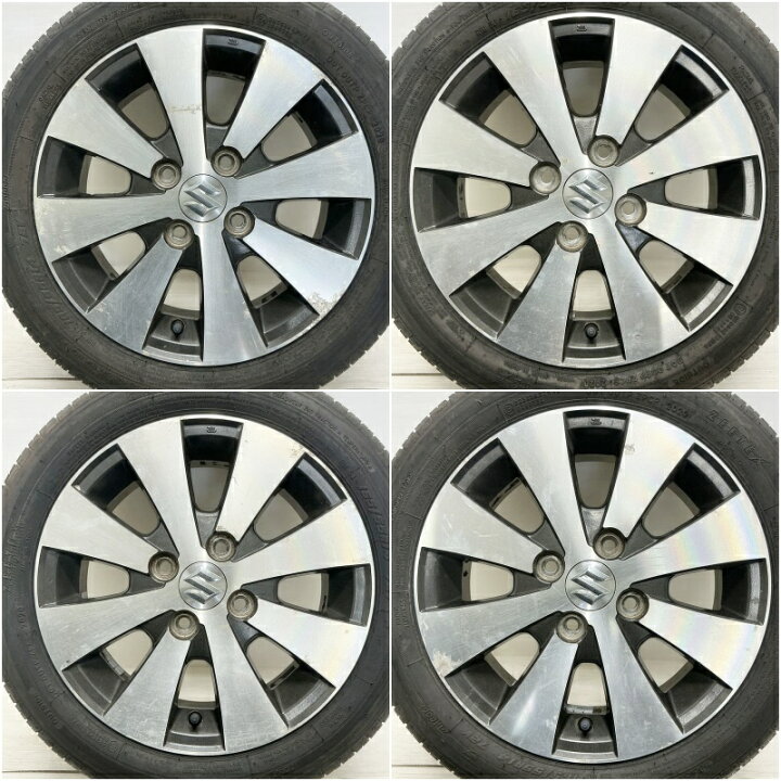 楽天市場】中古 165/55R14 タイヤホイール 4本セットZEETEX ZT1000 