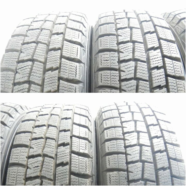楽天市場】中古 155/65R13 タイヤホイール 4本セットDUNLOP WINTER 