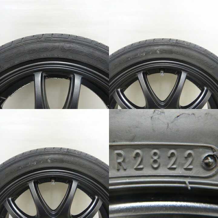 楽天市場】中古 155/55R14 タイヤホイール 4本セットGOODYEAR EAGLE 