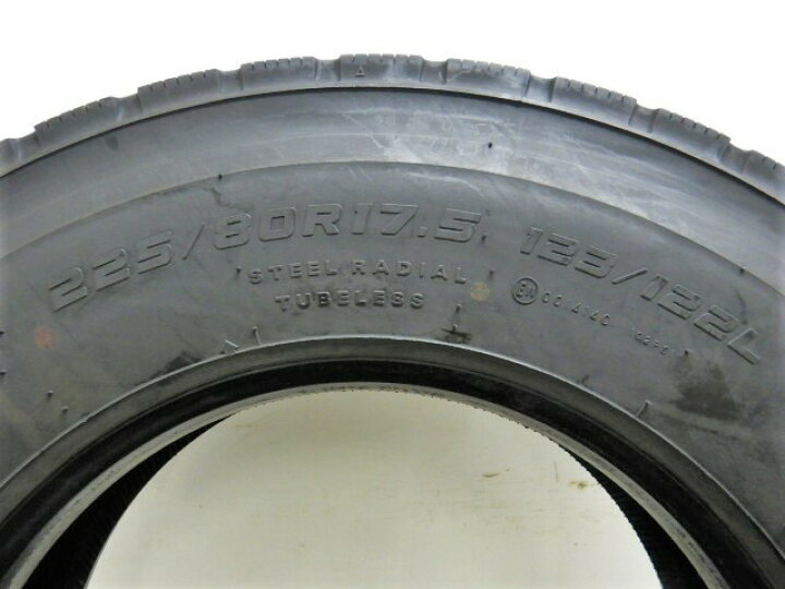 楽天市場】225/80R17.5 123/122L DUNLOP SP680 1本 より中古 ミックス 