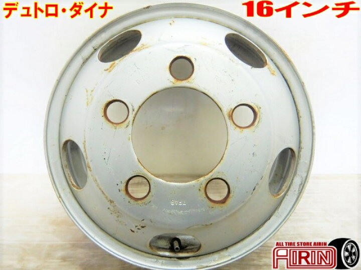 楽天市場】16インチ 5穴 デュトロ ダイナ 用 TOPY製 純正 ホイール2 