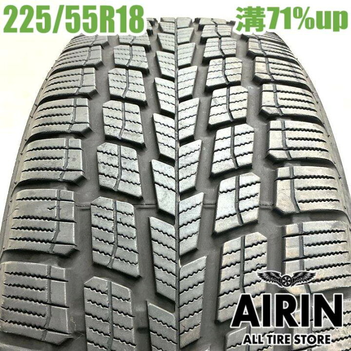 楽天市場】【ﾏﾗｿﾝ限定 ﾎﾟｲﾝﾄ10倍】中古 225/55R18 ブリヂストン マルチ 