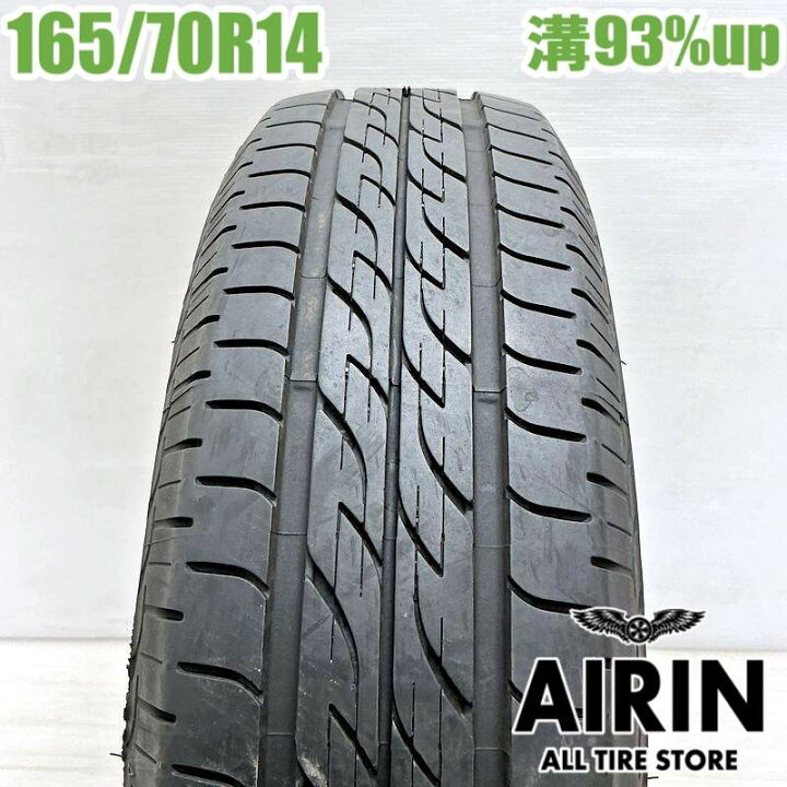 楽天市場】【ﾏﾗｿﾝ限定 ﾎﾟｲﾝﾄ10倍】中古 165/70R14 ブリヂストン 