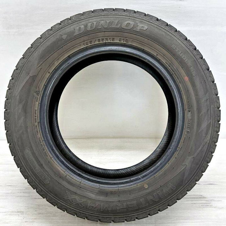 楽天市場】中古 195/65R15 ダンロップ ウインターマックス WM02 1本 