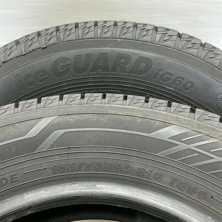 楽天市場】中古 165/70R14 ヨコハマ アイスガード6 IG60 4本セット 