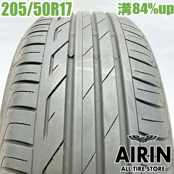 楽天市場】中古 205/50R17 ブリヂストン トランザ T001 1本 単品セレナ 