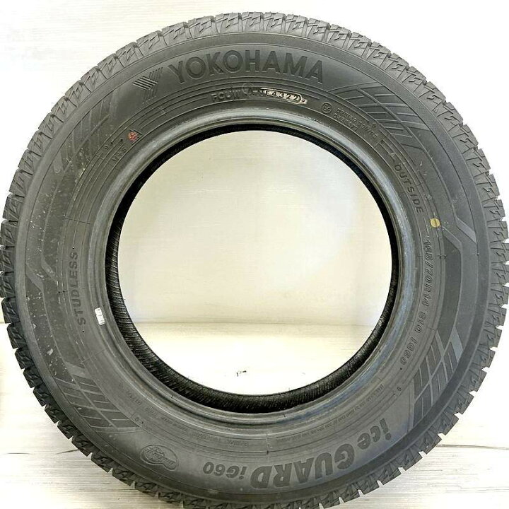 楽天市場】中古 165/70R14 ヨコハマ アイスガード6 IG60 4本セット 