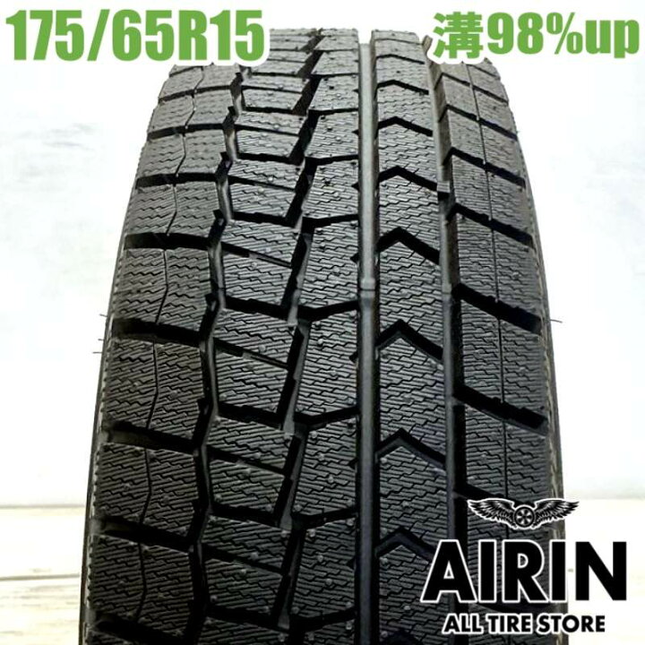 楽天市場】中古 175/65R15 ダンロップ ウインターマックス WM02 1本 