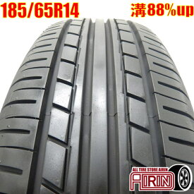 【20日限定ポイント10倍!!】中古 185/65R14 YOKOHAMA ECOS ES31 夏タイヤ 1本 単品モビリオ サニー ファミリア プレマシー ミラージュ ランサー 中古タイヤ タイヤ 14インチ