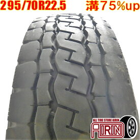 【ポイント10倍!!お買い物マラソン限定】中古 295/70R22.5 151/148J BRIDGESTONE M810 夏冬タイヤ トラック用 1本単品大型車 ダンプ バス などに 中古タイヤ 中古トラックタイヤ 22.5インチ