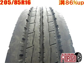 中古 205/85R16 117/115L YOKOHAMA LT151R 夏タイヤ トラック用 1本単品エルフ ダイナ トヨエース アトラス デュトロ タイタン キャンター中古タイヤ 中古トラックタイヤ サマータイヤ 16インチ