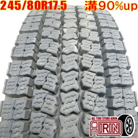 【ポイント10倍!!お買い物マラソン限定】中古 245/80R17.5 133/131J TOYO M919 冬タイヤ トラック用 1本単品4トン中古タイヤ 中古トラックタイヤ スタッドレスタイヤ 17.5インチ