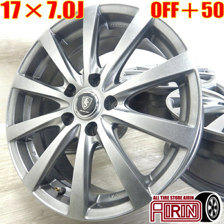 楽天市場】中古 17インチ アルミ マナレイスポーツ FS 4本セット  