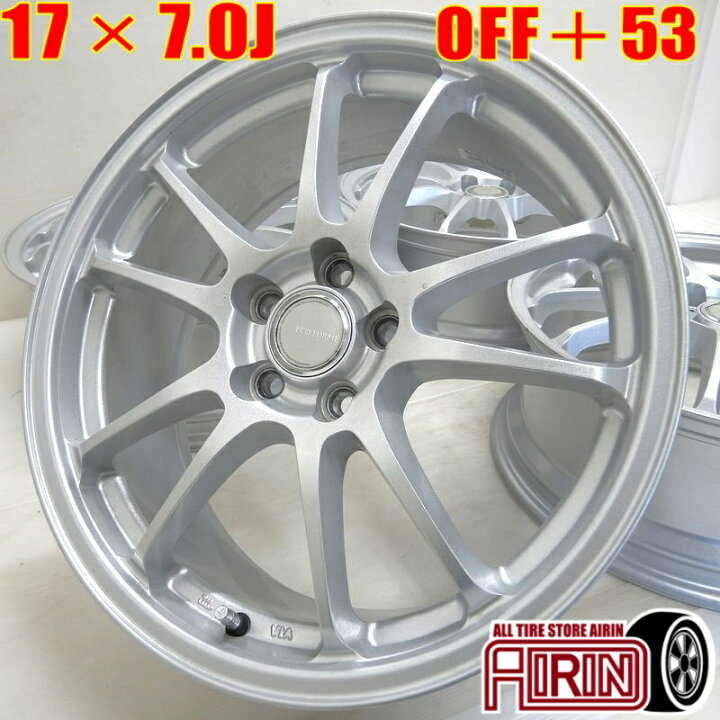 楽天市場】中古 17インチ アルミ BRIDGESTONE製 ECO FORME エコ 