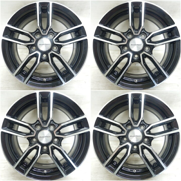 楽天市場】中古 15インチ アルミ EUROTECH ユーロテック STAGE W5 4本 