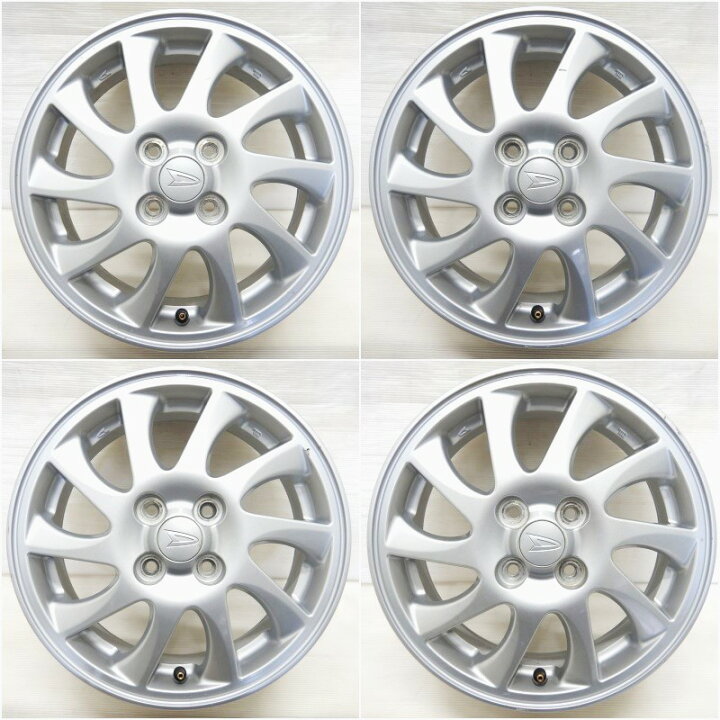 楽天市場】中古 15インチ アルミ ダイハツ タント 純正 エンケイ製 4本 