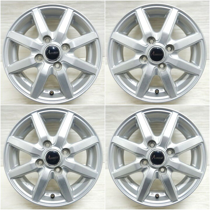 楽天市場】中古 13インチ アルミ ARREEST 4本セットオッティ ライフ 