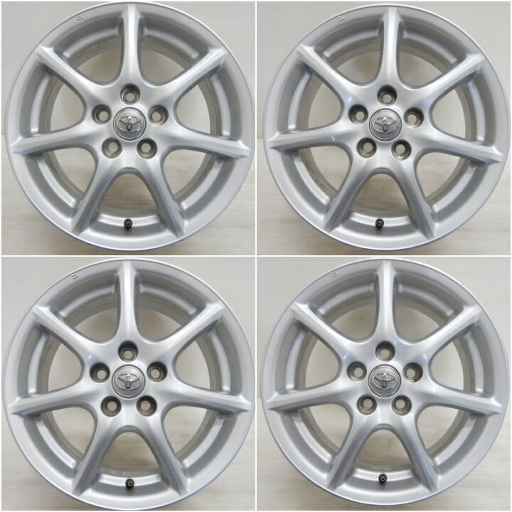 楽天市場】中古 17インチ アルミ トヨタ エスティマ 純正 4本セット 