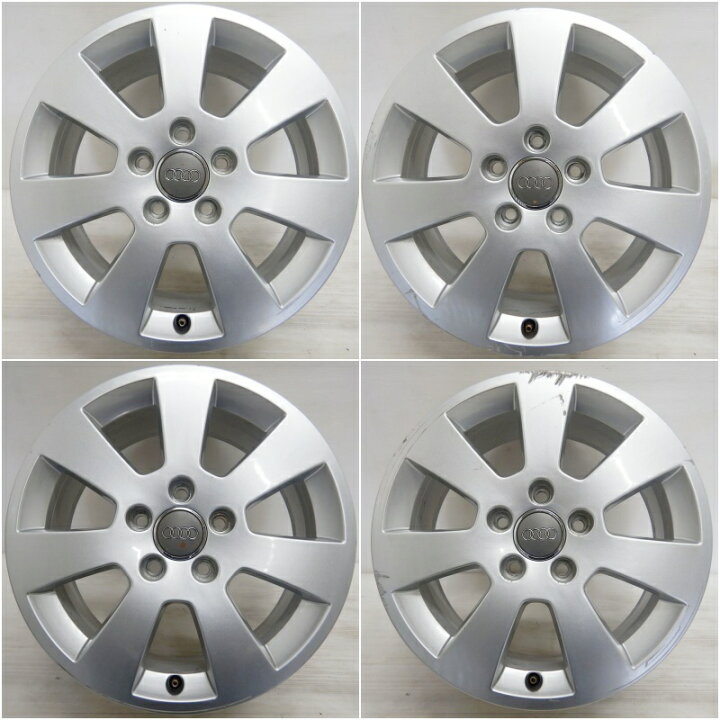 楽天市場】中古 16インチ アルミ アウディ A3 純正 4本セットA3 A3 