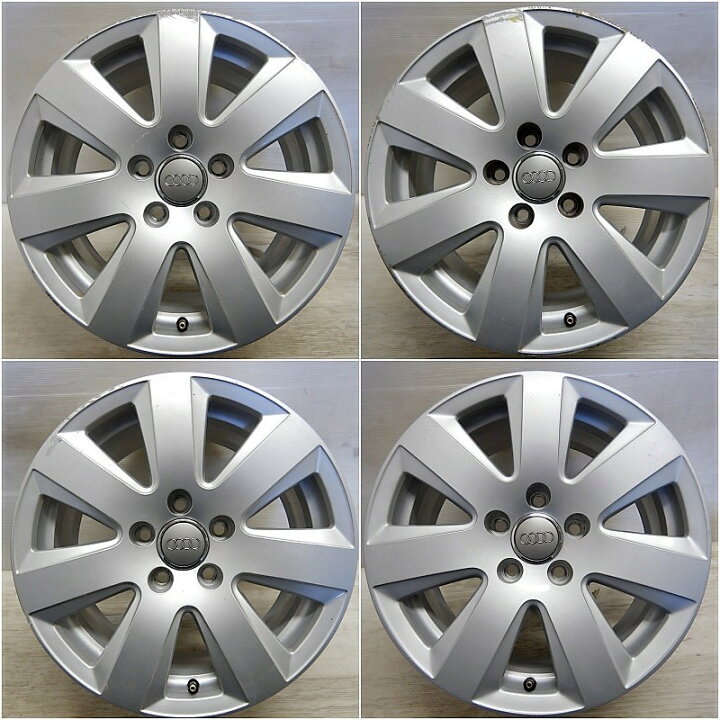 楽天市場】中古 16インチ アルミ アウディ A6 純正 4本セットA4 A4 