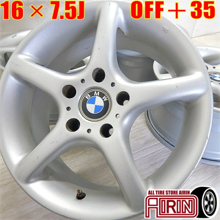 楽天市場】中古 16インチ アルミ BMW 純正 4本セット不明アルミ 