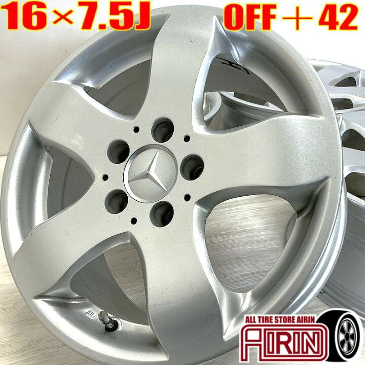 楽天市場】中古 16インチ アルミ メルセデスベンツ Eクラス 純正 4本 