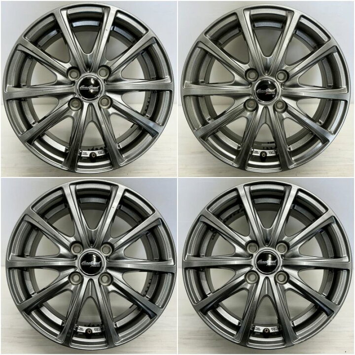 楽天市場】中古 14インチ アルミ Euro Speed ユーロスピード マナレイ 