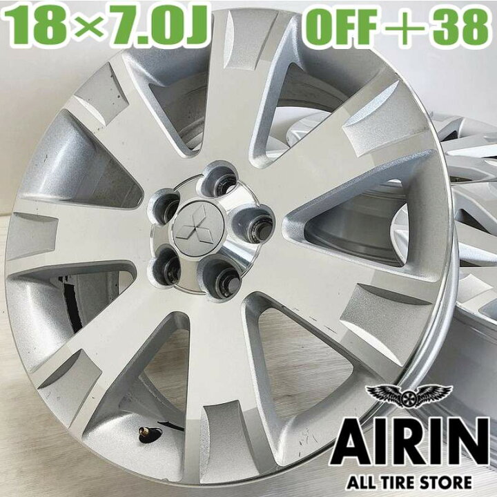 楽天市場】中古 18インチ アルミ デリカ:D5 純正 4本セットエクリプス 