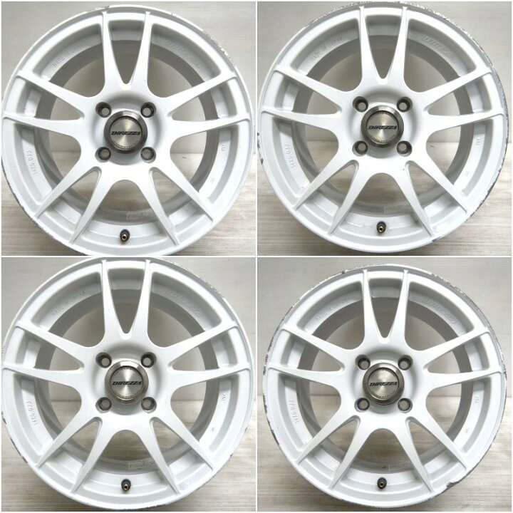 楽天市場】中古 14インチ アルミ DIREZZA 4本セット不明アルミホイール 