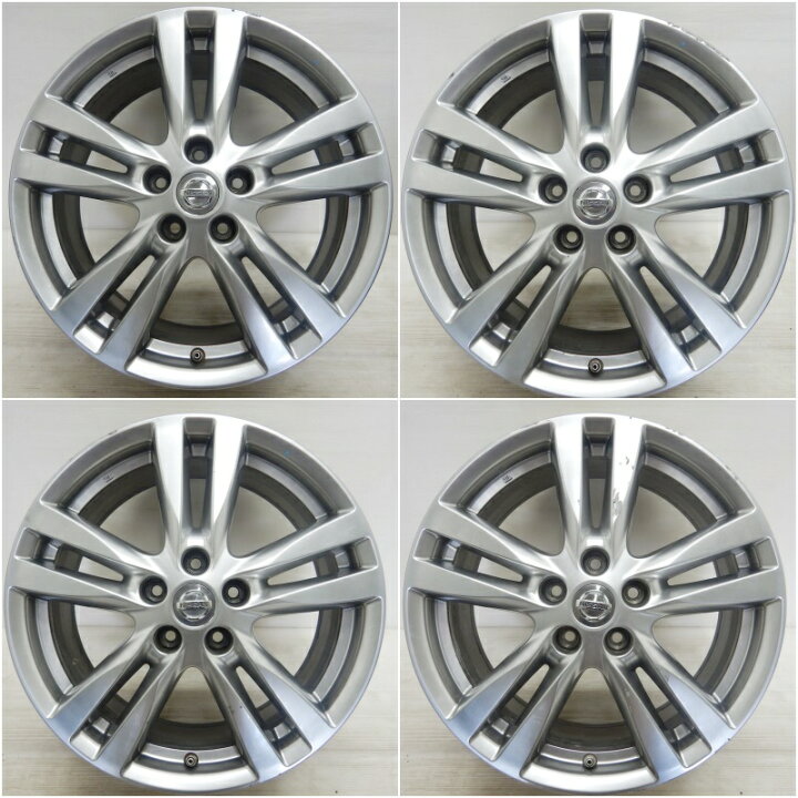 楽天市場】中古 18インチ アルミ 日産 ニッサン エルグランド 純正 4本 